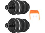 2X Soffietti Con 2 Pin Posteriori Li. + Re. Per Mercedes Classe E S211 2113200925