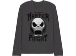 Maglietta Nightmare Before Christmas - "Master Of Fright"" Per Uomo/Donna Unisex, Manica Lunga TV25620 (Xxl) (Charcoal)"