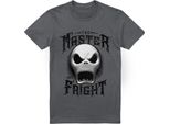 Nightmare Before Christmas - Maglietta "Master Of Fright"" Per Uomo/Donna Unisex TV25618 (Xxl) (Charcoal)"
