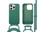 Custodia Per Iphone 14 Pro Custodia Protettiva A Colori Per Iphone 14 Pro Con Custodia Magsafe In Silicone Verde Scuro Imoshion