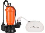 Pompa Sommergibile Vevor 1500 W, 21000 L/H, Pompa Per Acque Sporche In Ghisa Con Interruttore A Galleggiante Automatico, Prevalenza Di 18 M Per Il Pompaggio Di Acque Sporche, Per Piscine, Stagni E Aree Allagate