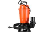 Vevor 550W Pompa Sommergibile, 18000L/H, Pompa Per Acque Sporche In Ghisa Con Uscita Da 5,08Cm, Prevalenza Massima Di 10M, Per Il Pompaggio Di Acque Sporche, Per Piscine, Giardini, Stagni, Cantine E Aree Allagate