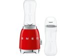 SMEG PBF01RDEU Mini-Standmixer Rot