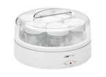 Clatronic JM 3344 weiß Joghurtmaker mit 7 Gläsern