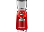 SMEG CGF11RDEU Kaffeemühle Rot