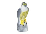 Relaxdays 10030013_0 Relaxdays Vogelschreck Falke Sitzend Grau 17,0 X 19,0 X 40,5 Cm
