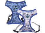 Pettorina Per Cani Stitch S/M Blu Scuro