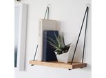 Skye Decor, Aa055, Mensole Da Parete, Noce, Legno, 40 X 50 X 13 Cm