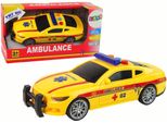 Sportowe Auto Ambulans ŚWiatłA DźWięK ŻółTy NapęD