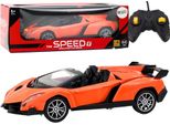 Auto Sportiva Telecomandata Rc 1:16 Arancione