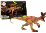 Statuetta Da Collezione Del Dinosauro Dilophosaurus Rosso