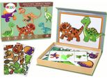 Set Di Puzzle Magnetici Educativi Con Motivi Di Dinosauri