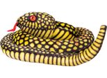 Maskotka Pluszowa Wąż ŻółTy 100 Cm