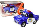 Auto D'epoca Della Polizia 1:38 Luci Di Guida Suono Blu