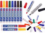 Set Di 8 Pennarelli Colorati Per Lavagna Bianca