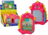 Tavolo Da Disegno Gioco Tascabile 2In1 Dinosauro Rosa