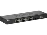 D-Link DGS-1530-28/E Switch A 28 Porte Smart Managed Gigabit Stack 4X 10G