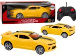 Auto Sportiva Telecomandata Rc 1:16 Giallo