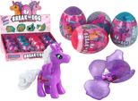 Uovo Di Unicorno Con Guscio A Fessura Magica 4 Colori 6 Cm