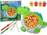 Gioco Da Tavolo Fish Catch Dinosaur Green