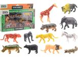 Set Di Giochi Per Animali Selvatici 12 Pezzi In Scatola