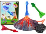 Gioco Del Vulcano Dei Dinosauri Con Lanciarazzi Regolabile