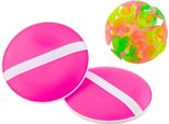 Gioco Arcade, Palla Rotonda In Pallet Con Ventose, Rosa