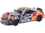 Auto Rc Telecomandata 1:18 Drift Orange Con Ruote In Gomma