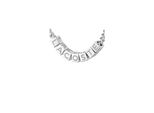 Edelstahlkette Lacoste "Script", Silber (Edelstahlfarben), Halsketten, Damen, Edelstahl, L: 58 B: 4Mm, Edelstahlkette, B:4Mm