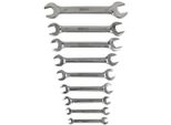 Ks Tools Acciaio Inox Set Di Chiavi Doppie Aperte 9 Pz. Angolate - 964.2240