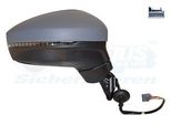 Van Wezel 5747808 Specchietto Retrovisore Esterno Destro Per Vw Tiguan (AD1) Convesso Riscaldato Con Primer