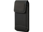 Dfv Mobile - Per Pioneer E80W (2021) Marsupio Da Cintura Design Verticale In Pelle E Nylon, F2-S5-N-Fcvoxf-12