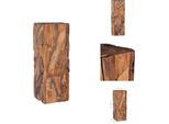Vidaxl Tavolino 30X30X80 Cm In Legno Massiccio Teak - Tavolini