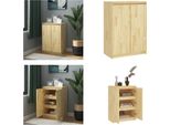 Vidaxl Credenza 60X36X84 Cm In Pino Massiccio - Credenza - Credenze - Libreria - Librerie