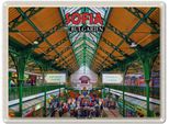 Vianmo Insegna Di Latta 30X40 Cm Sofia Bulgarien Markthalle Halite