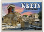 Vianmo Insegna Di Latta 30X40 Cm Kreta Griechenland Knossos Palast