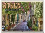 Vianmo Insegna Di Latta 30X40 Cm Athen Griechenland Plaka Stadtteil