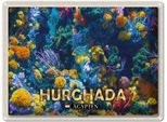 Vianmo Insegna Di Latta 30X40 Cm Hurghada ÄGypten Korallenriff Fische