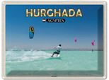 Vianmo Insegna Di Latta 30X40 Cm Hurghada ÄGypten Kitesurfer Urlaub