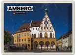 Vianmo Insegna Di Latta 30X40 Cm Amberg Historisches Rathaus