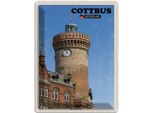 Vianmo Insegna Di Latta 40X30 Cm Cottbus Spremberger Turm