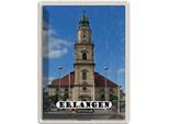 Vianmo Insegna Di Latta 40X30 Cm Erlangen Hugenotten Kirche