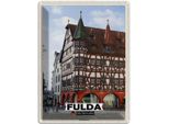 Vianmo Insegna Di Latta 40X30 Cm Fulda Altes Rathaus