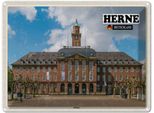 Vianmo Insegna Di Latta 30X40 Cm Herne Rathaus