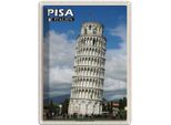 Vianmo Insegna Di Latta 40X30 Cm Pisa Schiefer Turm Italien