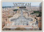 Vianmo Insegna Di Latta 30X40 Cm Vatikan Italien Petersplatz Baukunst