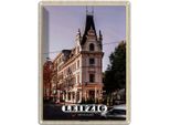 Vianmo Insegna Di Latta 40X30 Cm Leipzig SüDvorstadt GebäUde