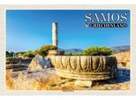 Vianmo Insegna In Legno 12X18 Cm Samos Griechenland Tempel Der Hera