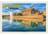 Vianmo Insegna In Legno 12X18 Cm Mallorca Spanien La Seu Palma Kathedrale