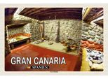 Vianmo Insegna In Legno 12X18 Cm Gran Canaria Spanien Cueva Pintada HöHle
